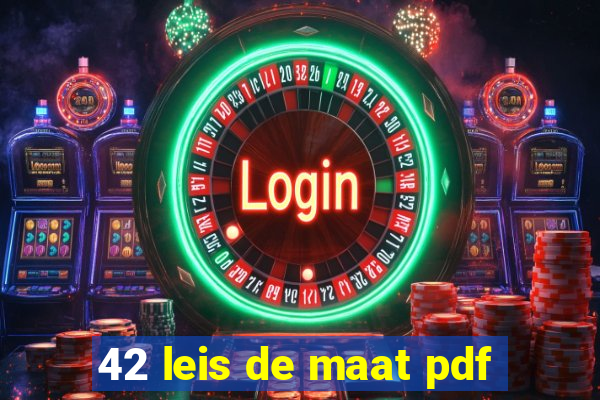 42 leis de maat pdf